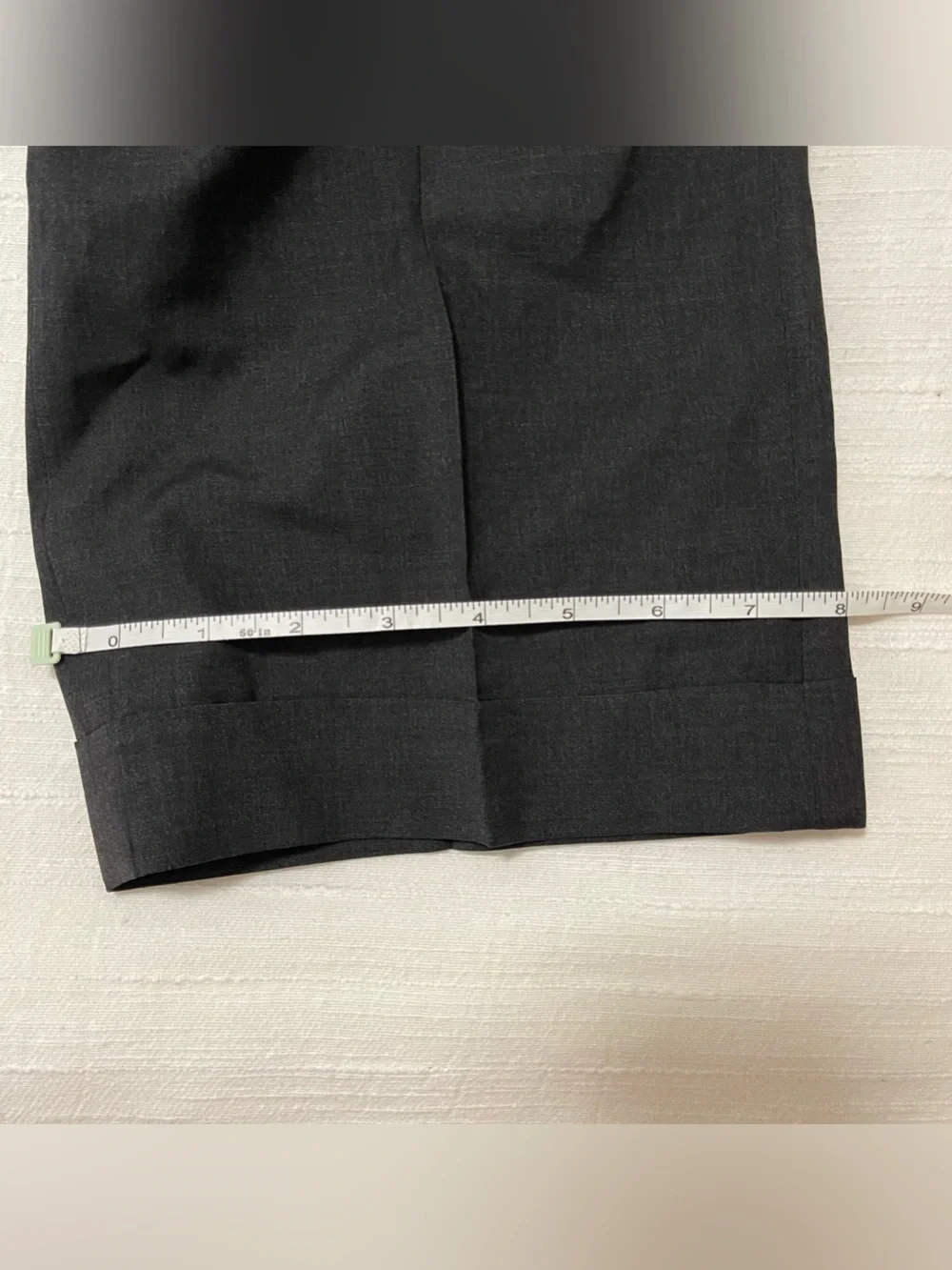 Brooks Brothers Dark Gray Men's Two-Button 💯Wool Suit: polished, tailored, old 💰